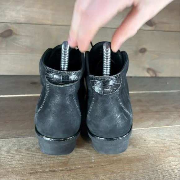 dansko joy womens size 38 shoes black leather comfort chukka boots - Picture 5 of 8